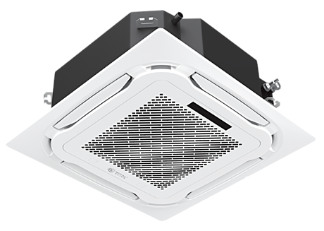 Инверторная сплит-система кассетного типа серии COMPETENZA DC Inverter 2025 CO-4C 12HNDI/CO-4C/pan 8D1/CO-E 12HNDI (комплект)